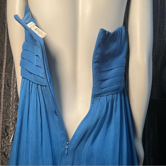 J Crew blue strapless party dress - Picture 10 of 17